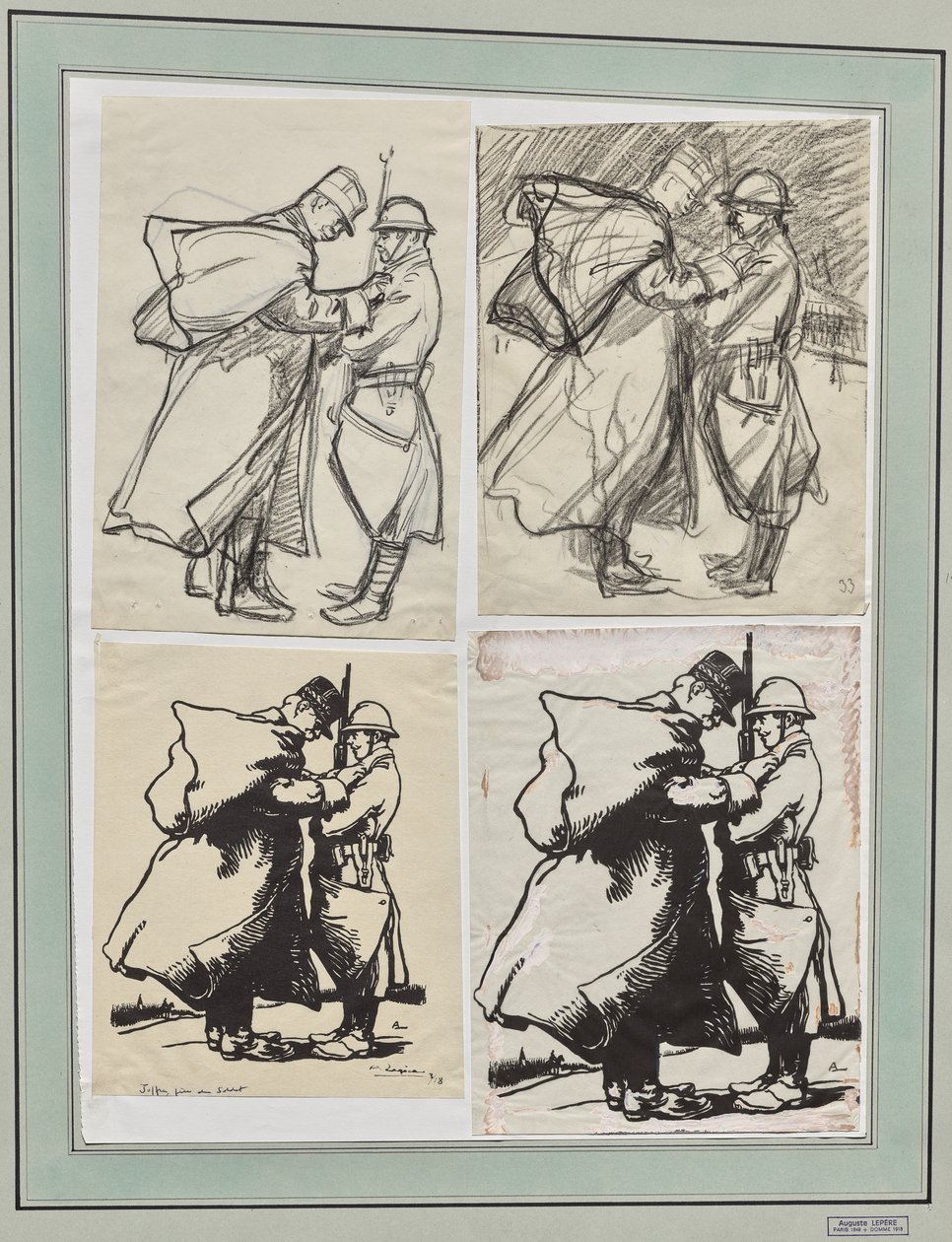 Joffre, far til soldaten av Auguste Louis Lepère