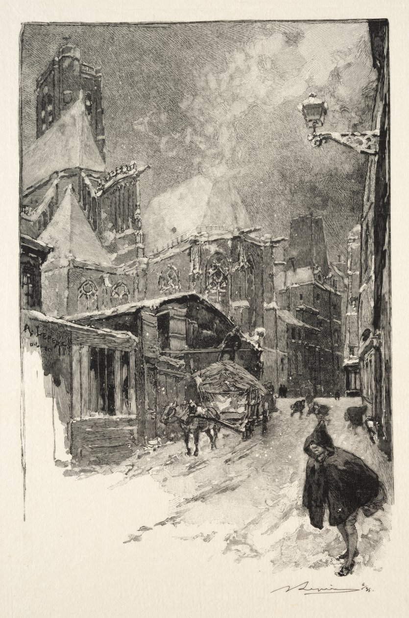 Bars Street av Auguste Louis Lepère