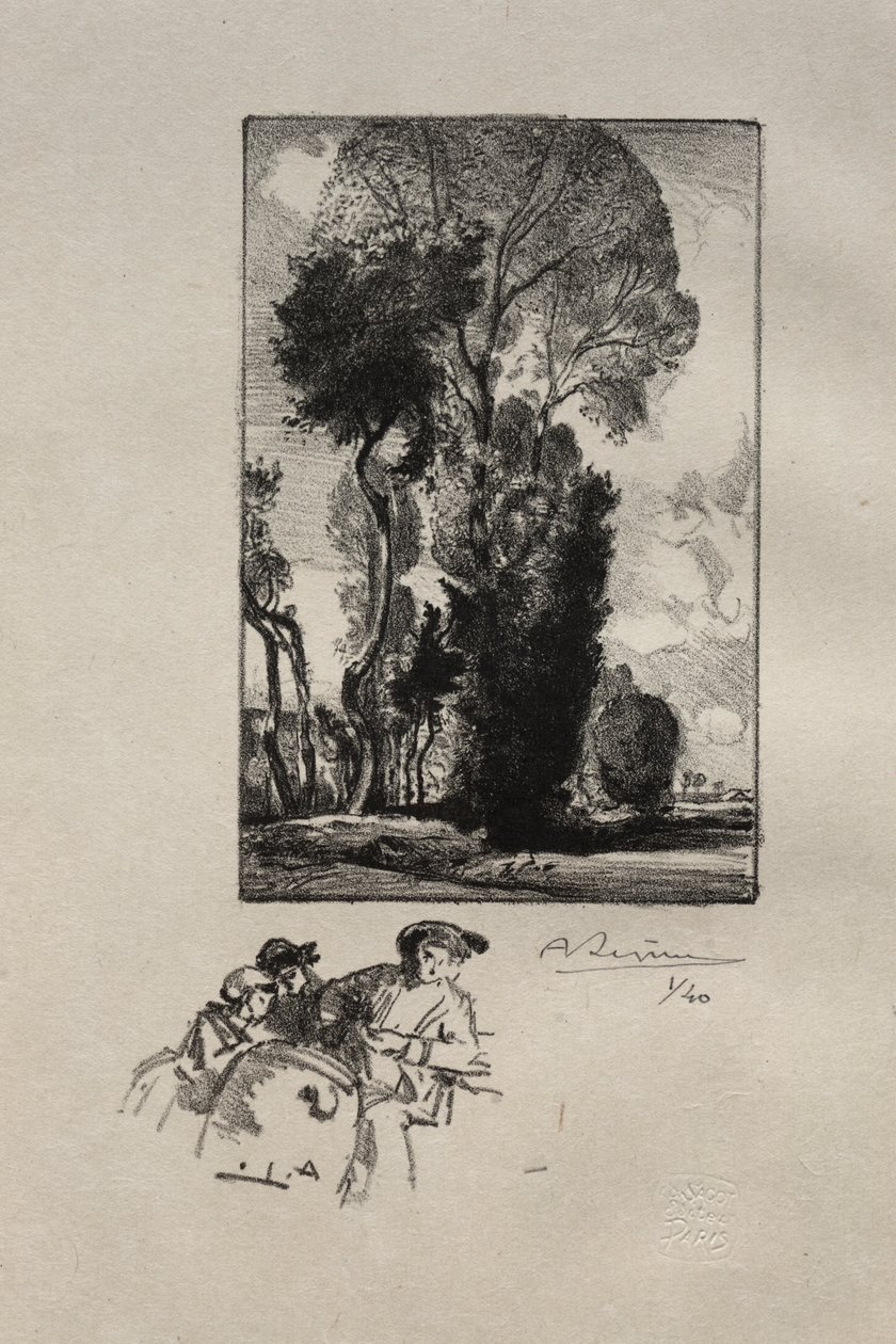 The Bocage av Auguste Louis Lepère