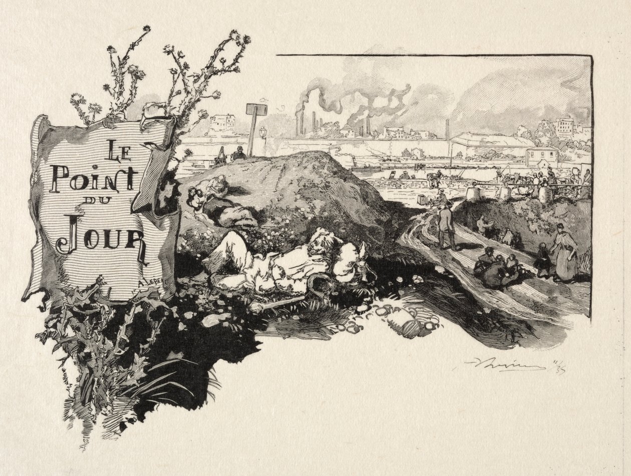 Daglig poeng. av Auguste Louis Lepère