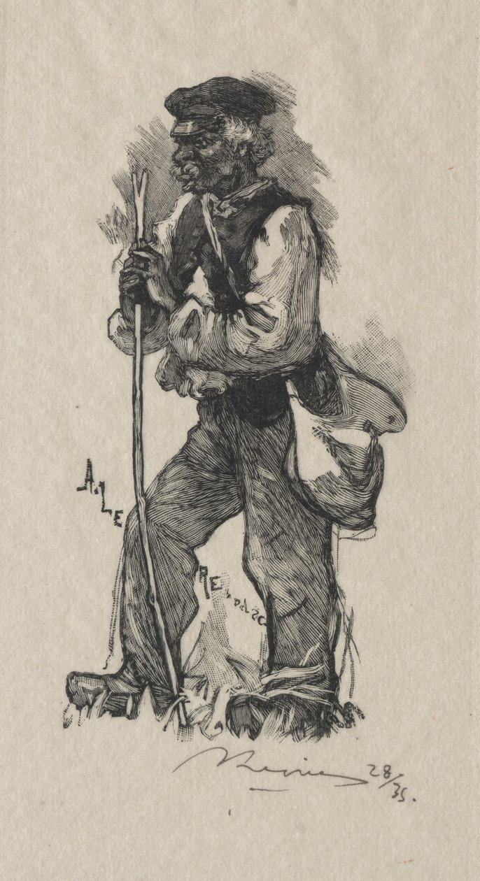 Slangetakeren av Auguste Louis Lepère