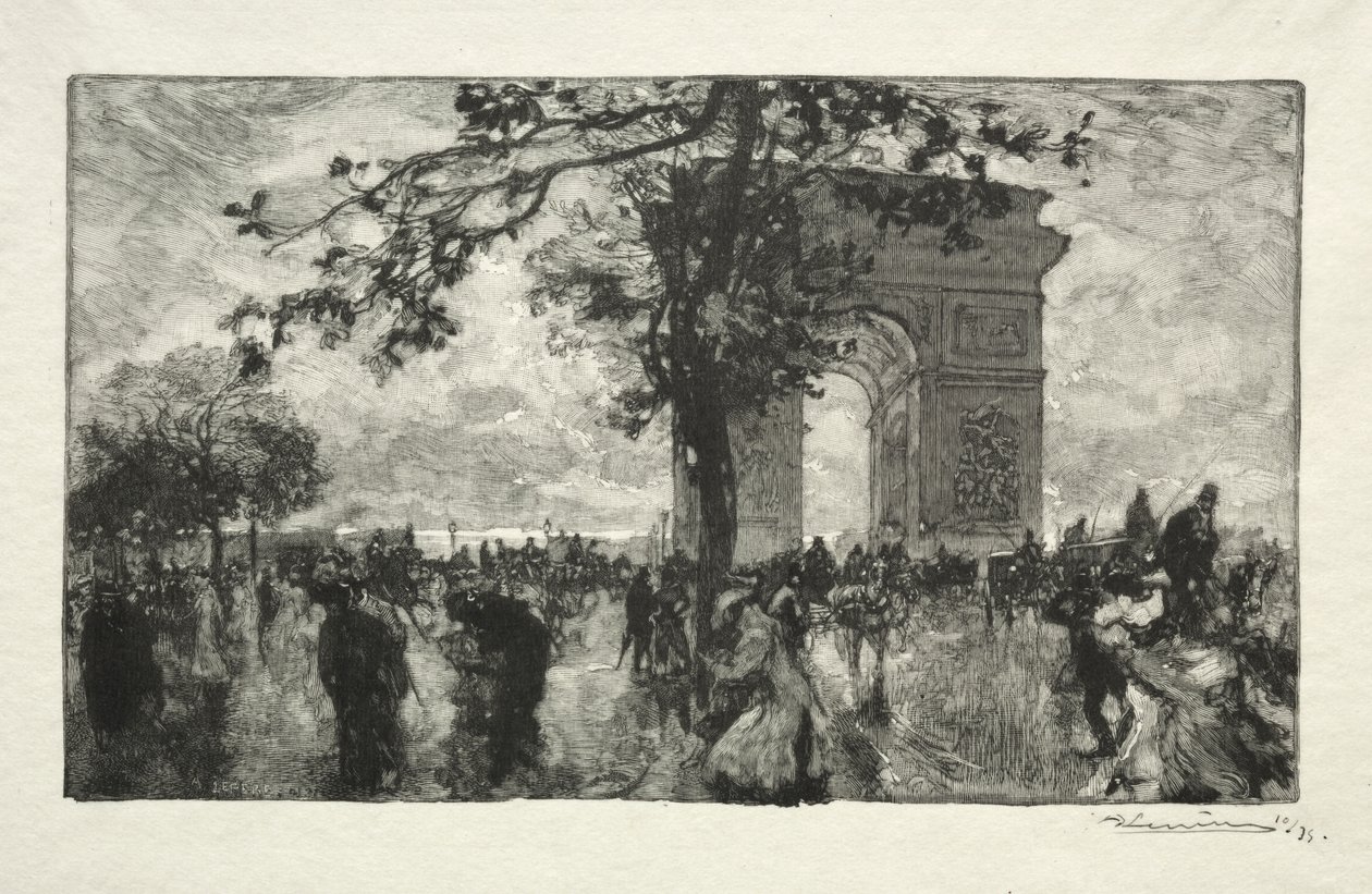 Return of the Wood av Auguste Louis Lepère