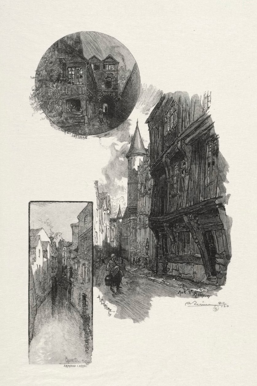 Illustrert Rouen: Cour de L