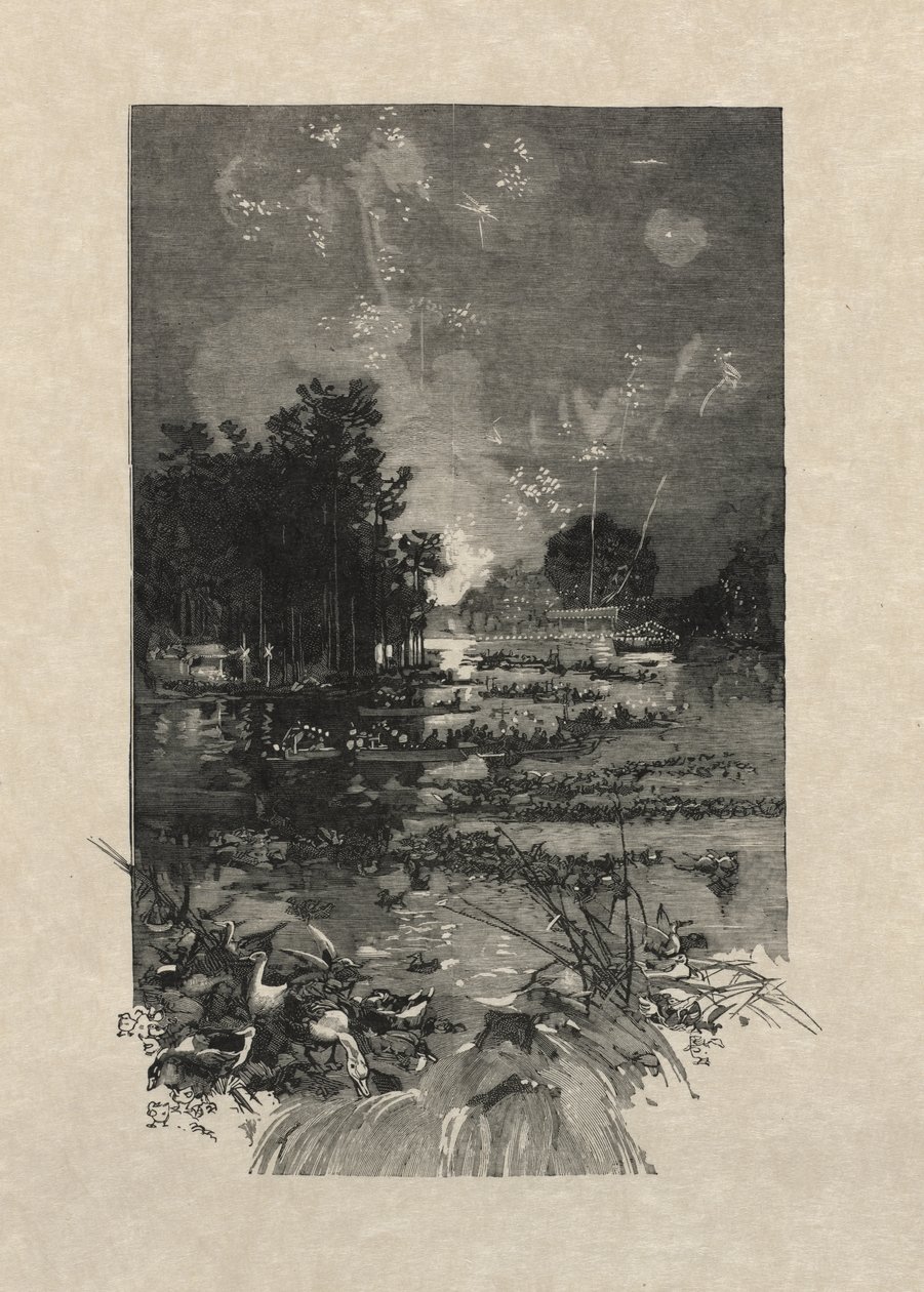 Festivalen for pliktofrene av Auguste Louis Lepère