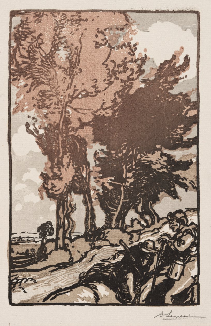 Hvileplassen av Auguste Louis Lepère
