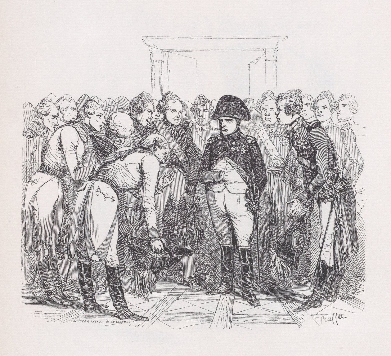 The God of Good People fra The Complete Works of Béranger, 1836. Skapere: Auguste Raffet, Lacoste, Eugène Guillaumot. av Auguste Raffet, Lacoste, Eugène Guillaumot