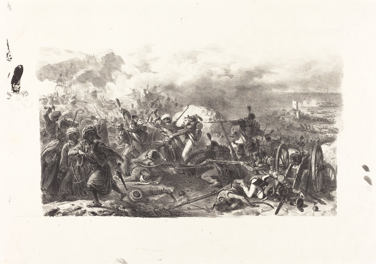 Episode fra Algerie-krigen av Auguste Raffet