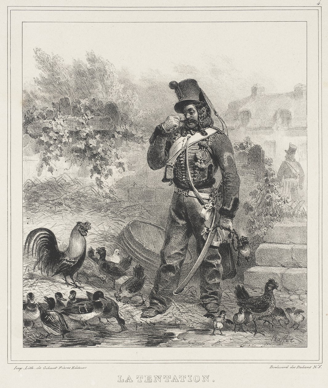 Fristelsen av Auguste Raffet