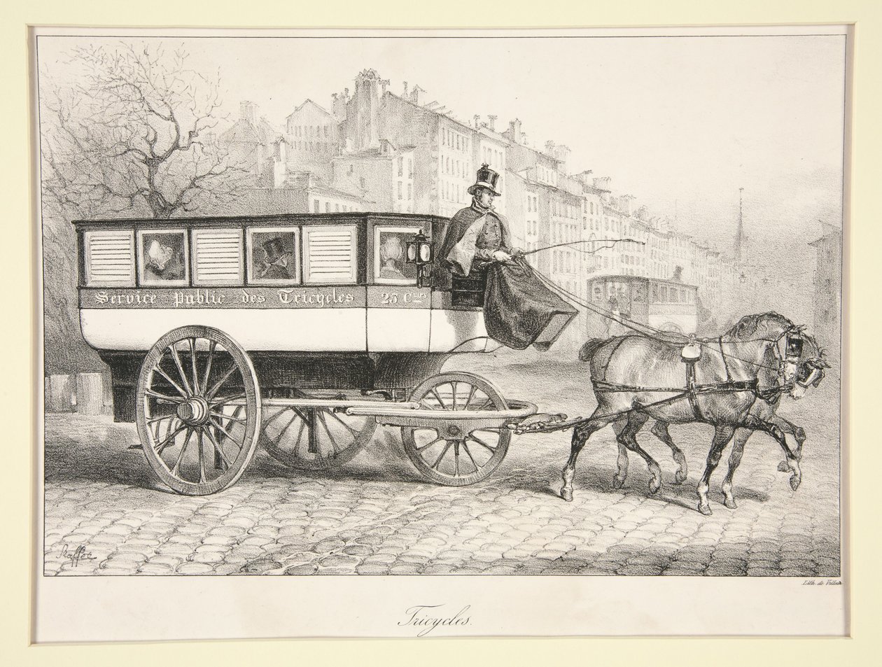 Trehjulssykler av Auguste Raffet