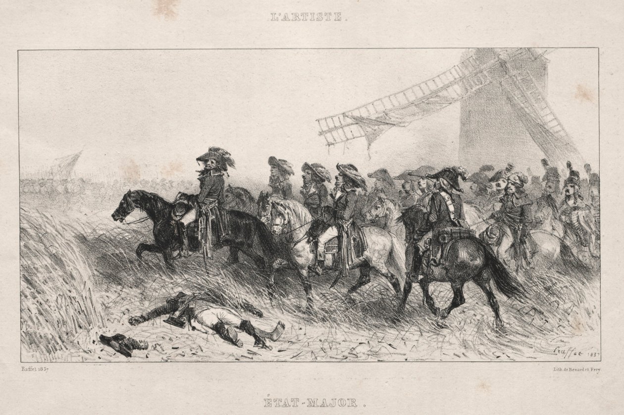 Uten tittel, 1837. av Auguste Raffet