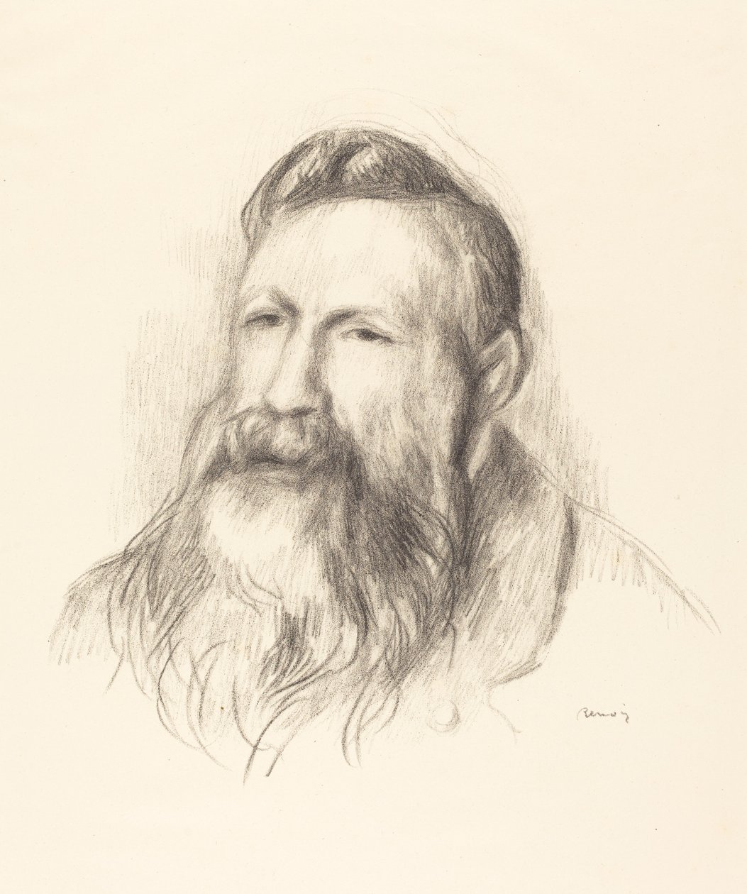 Auguste Rodin av Auguste Renoir