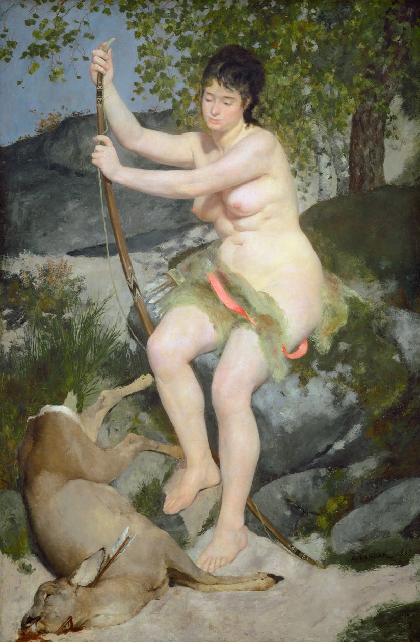 Diana av Auguste Renoir