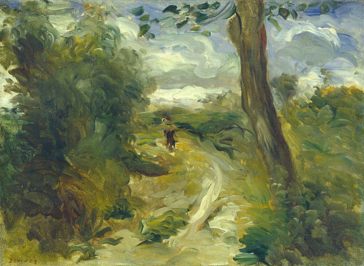 Landskap mellom stormer av Auguste Renoir