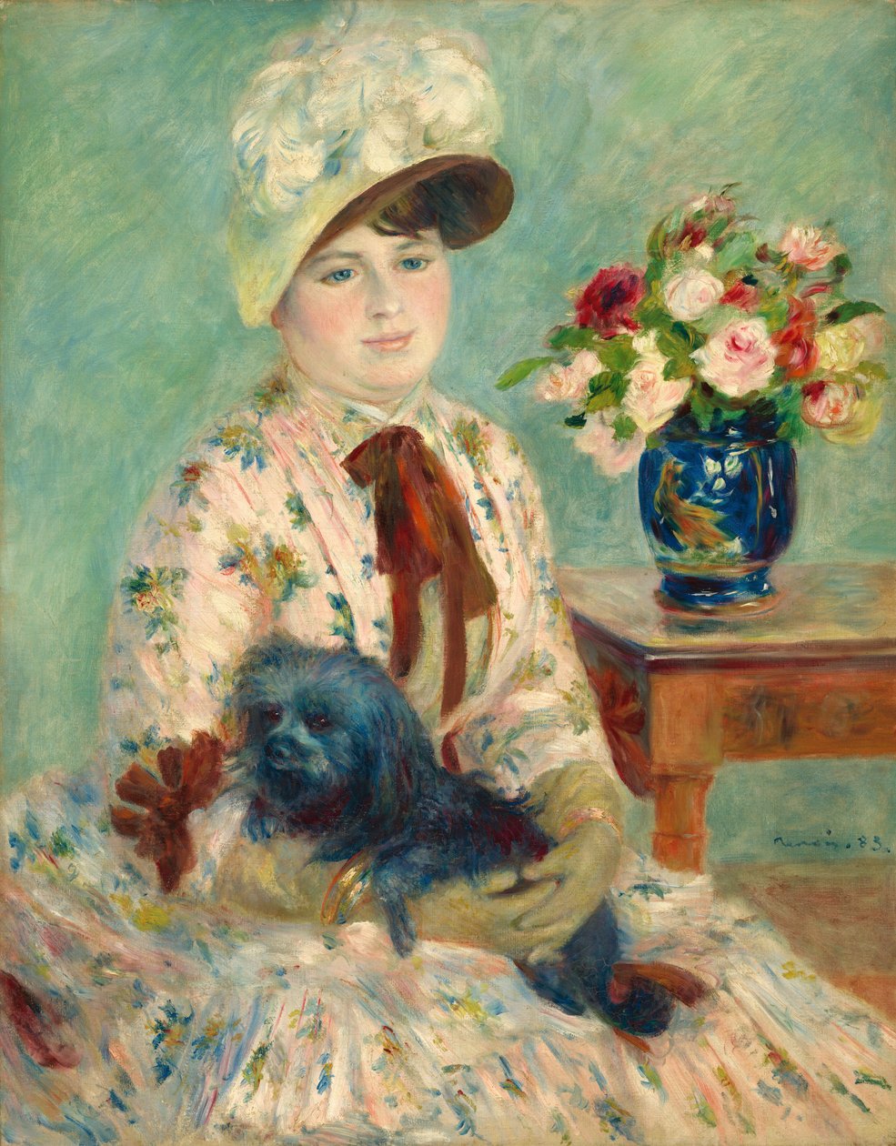 Frøken Charlotte Berthier av Auguste Renoir