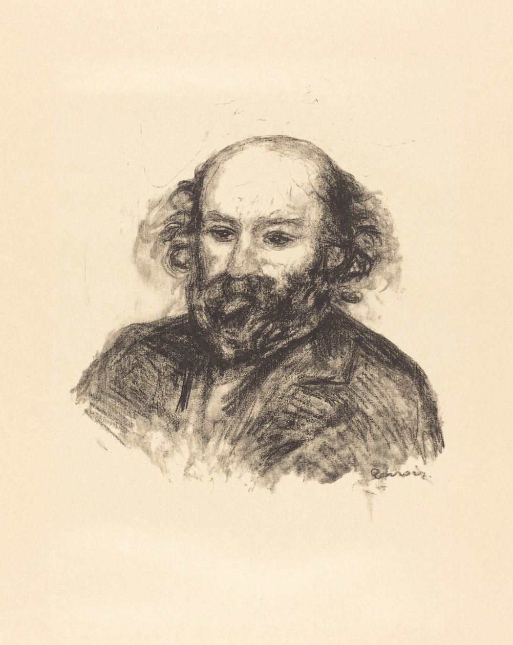 Paul Cézanne av Auguste Renoir