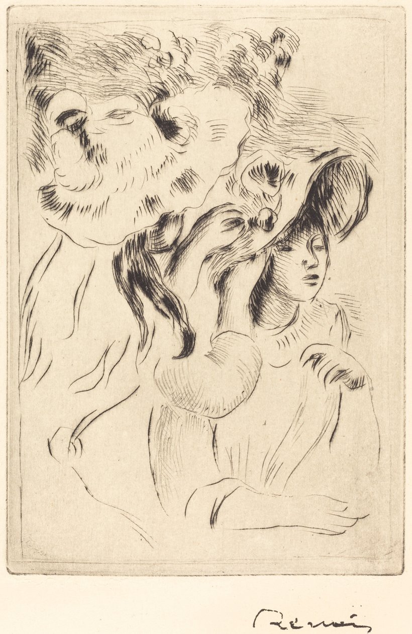 Hattenålen av Auguste Renoir