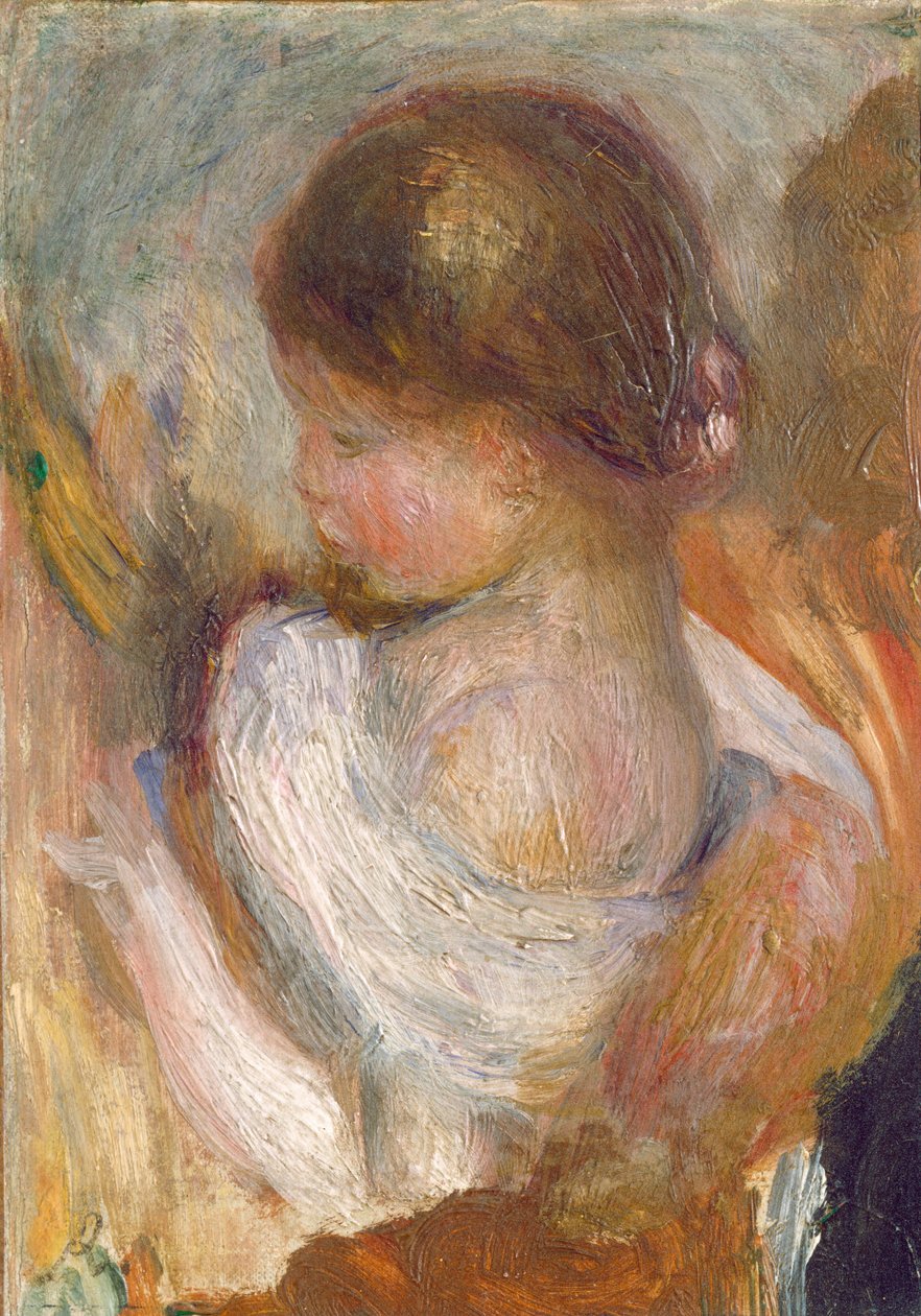 Ung jente som leser av Auguste Renoir