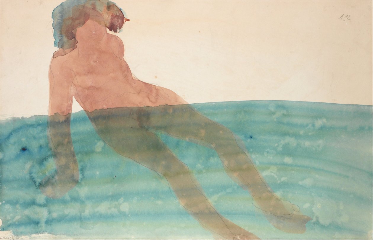 Badekvinne av Auguste Rodin