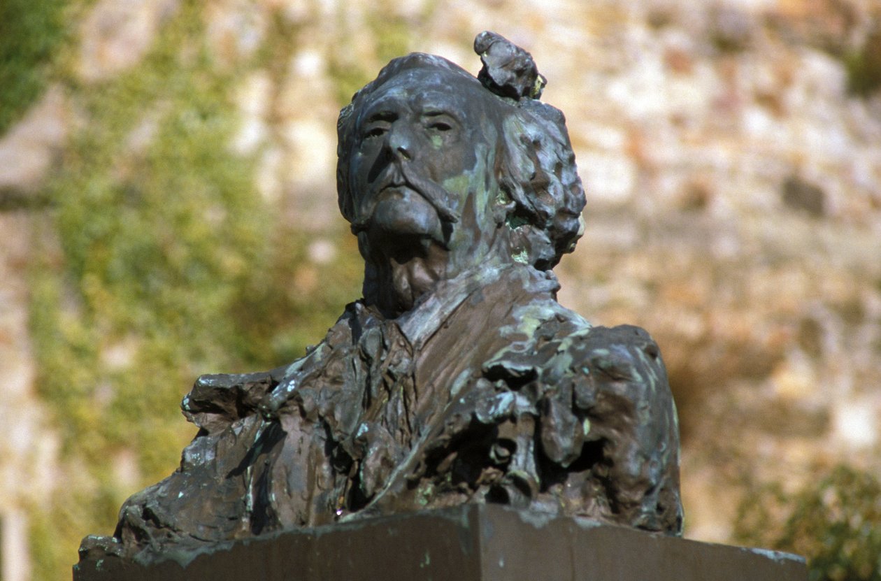 Bronsebyste av Jules Barbey d