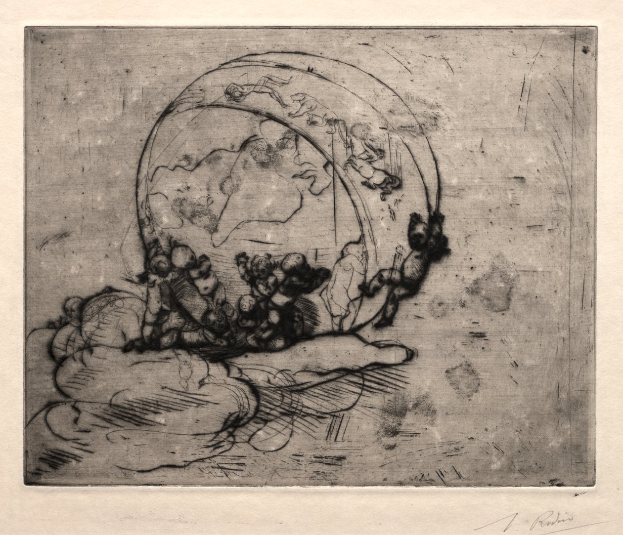 Cupids leder verden av Auguste Rodin