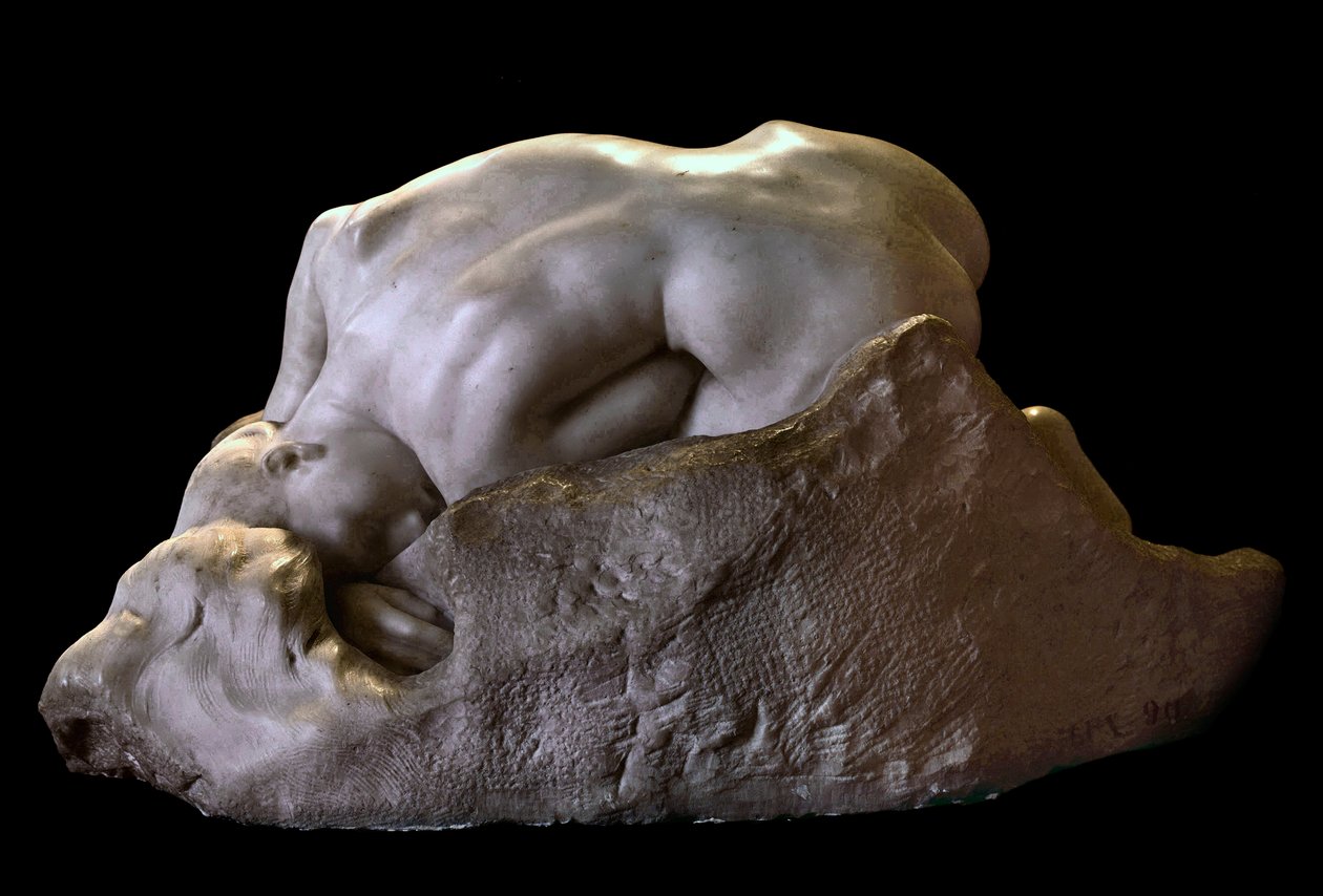 Danaide-skulptur av Auguste Rodin (1840-1917) Paris fra 1800-tallet, Musee Rodin av Auguste Rodin