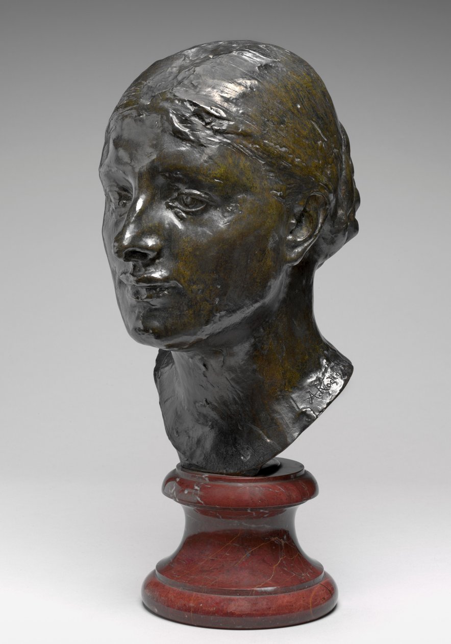 Leder av Mrs. John Peter Russell Marianna Mattiocco della Torre, modell 1888. av Auguste Rodin