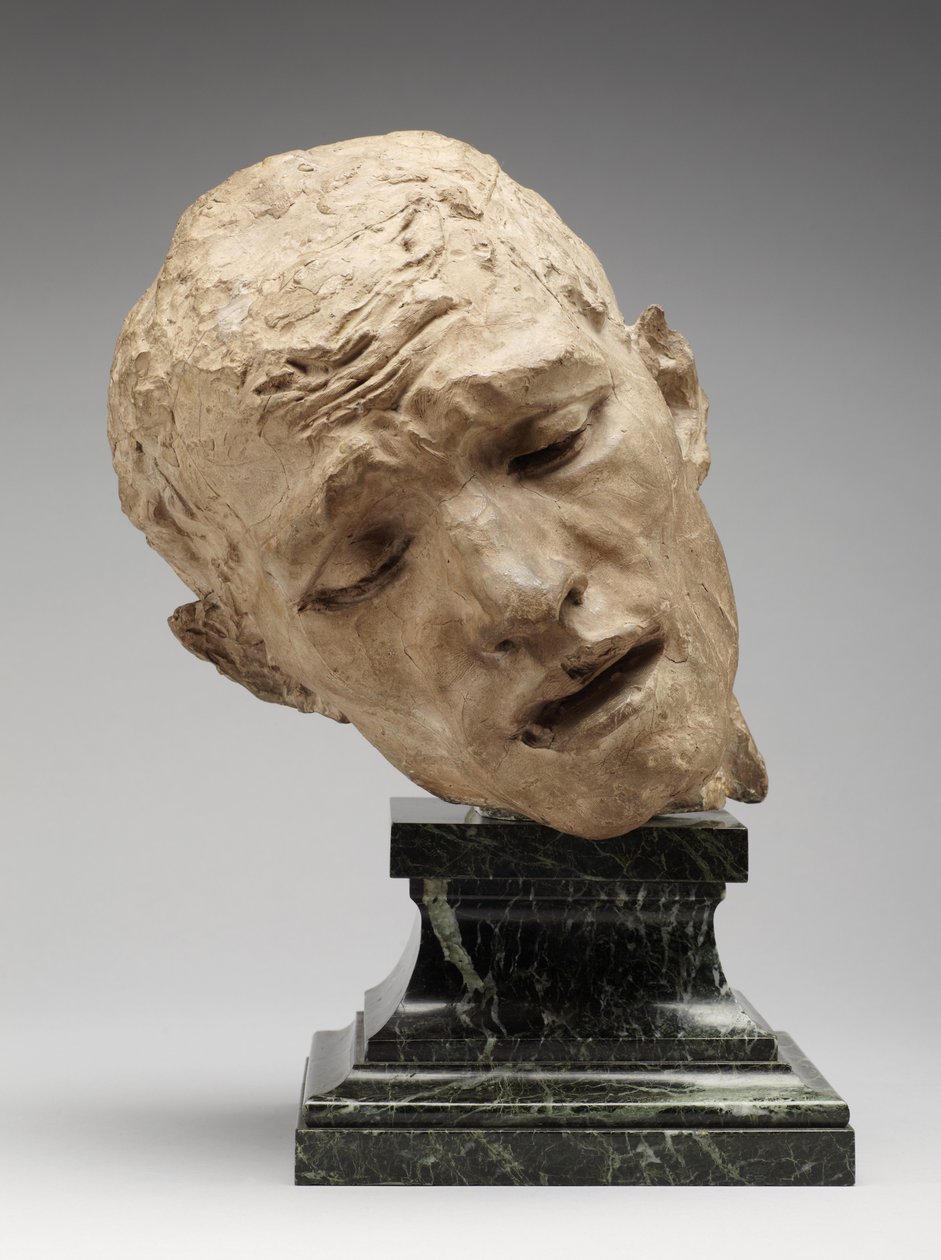 Leder av Pierre de Wiessant, ca. 1885; støpt ca. 1912 (tonet gips blandet med leire og sand) av Auguste Rodin