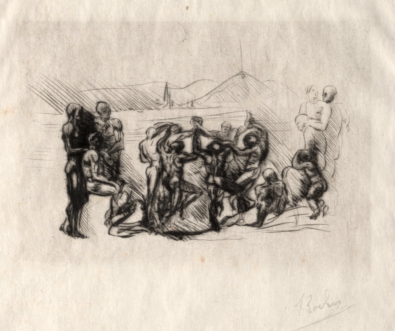 Rund av Auguste Rodin