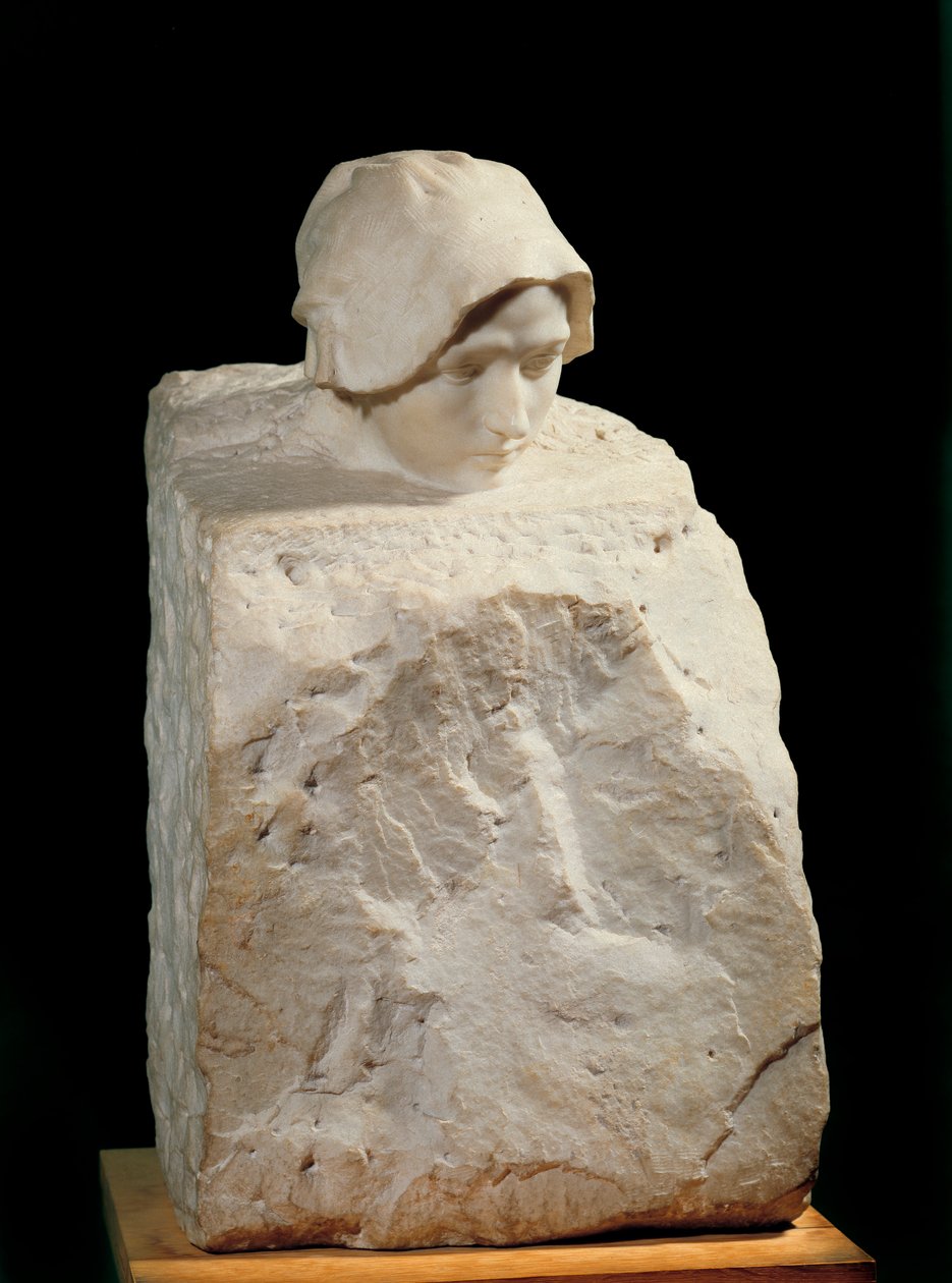 Tankeskulptur av Auguste Rodin (1840-1917) 1886-1889 Paris, Rodin-museet av Auguste Rodin