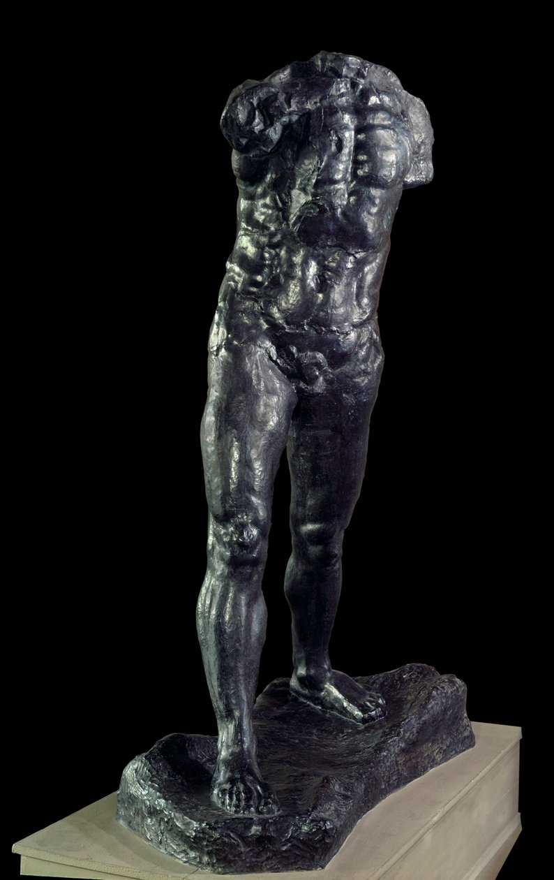 The Walking Man Bronseskulptur av Auguste Rodin (1840-1917) 1905 Paris, Musee Rodin. av Auguste Rodin