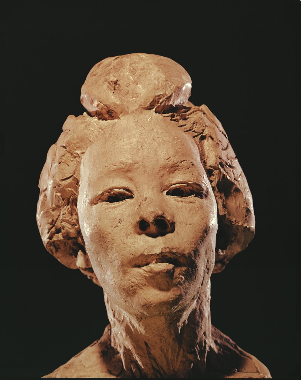 Madame Hanako, 1908 (clay) av Auguste Rodin