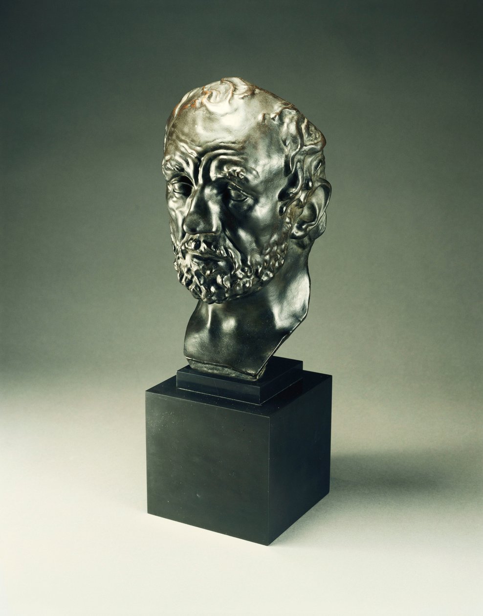 Mann med brukket nese; Mannen med den brukne nesen, 1864 av Auguste Rodin