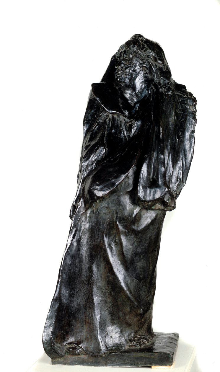 Honores monument av Balzac Før siste studie. Skulptur av Auguste Rodin (1840-1917) 1897 Paris, Musee Rodin av Auguste Rodin