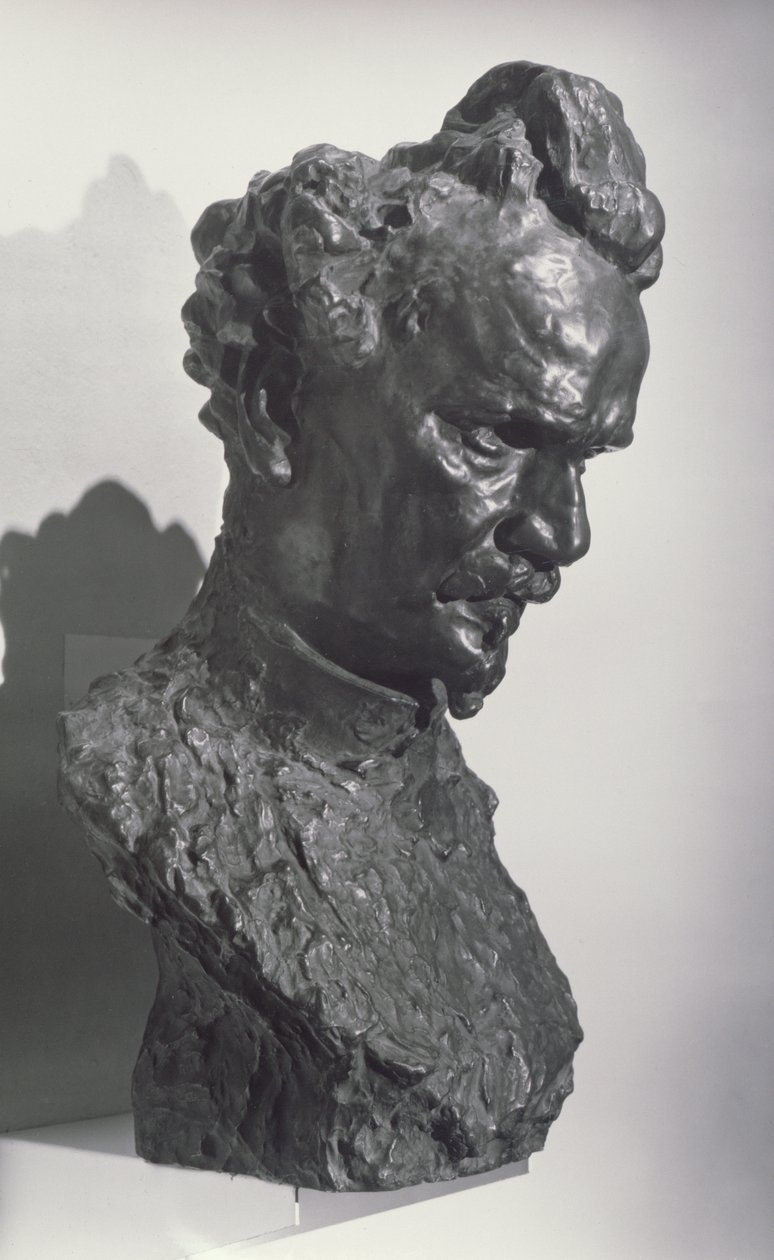 Portrettbyste av Henri Rochefort (1830-1913) journalist og grunnlegger av avisen 