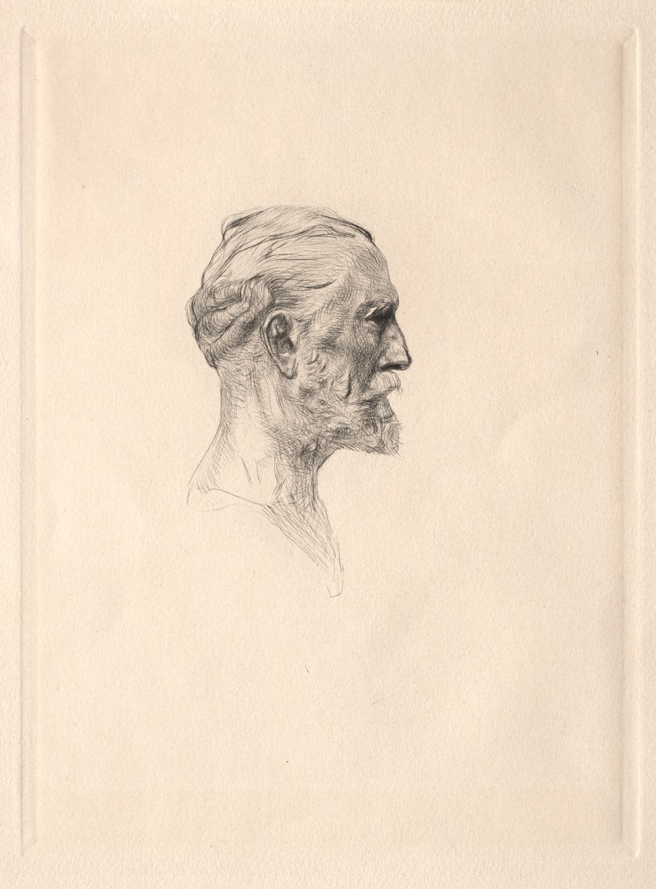 Portrett av Antonin Proust. av Auguste Rodin