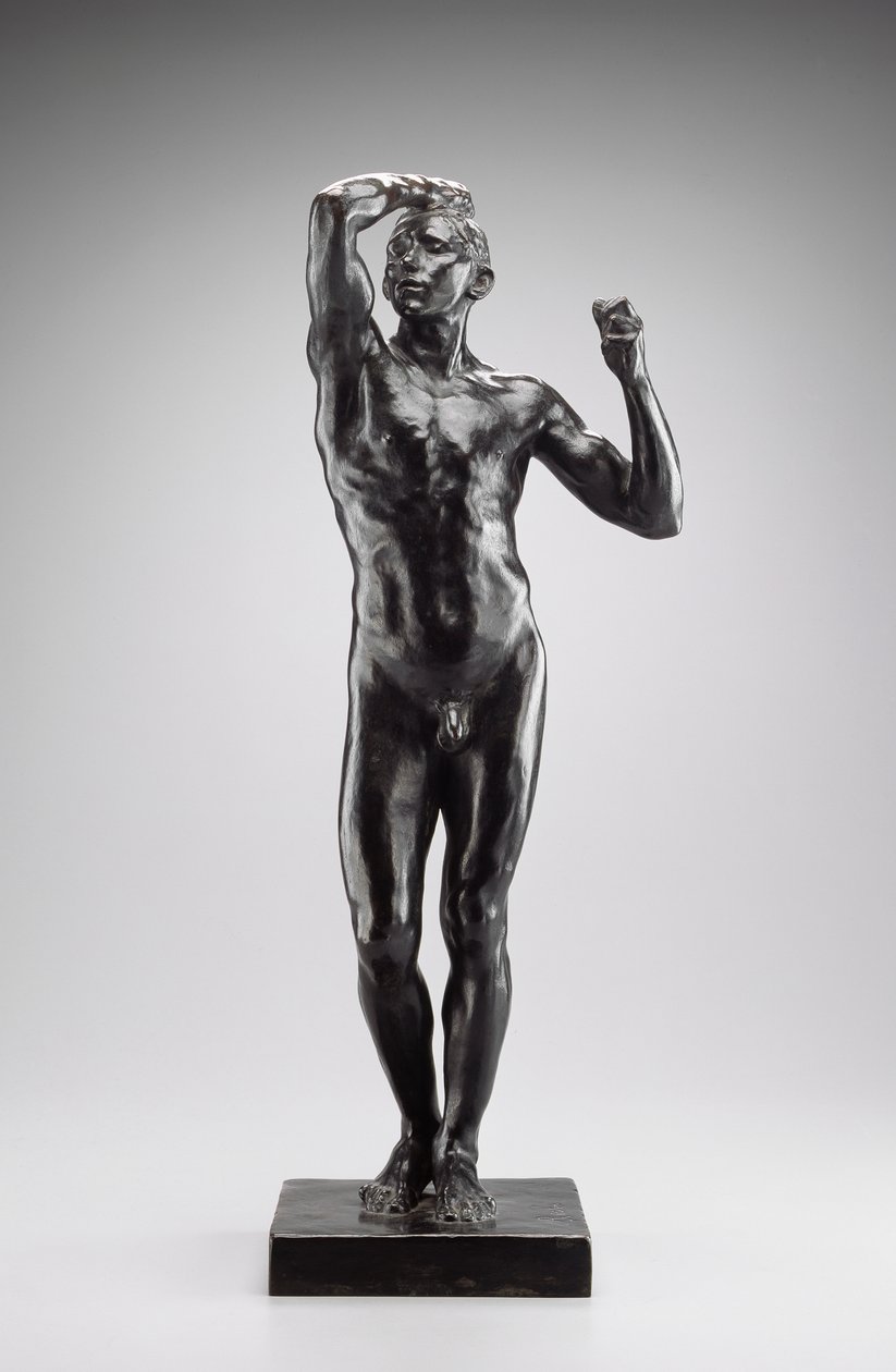 Bronsealderen, etter 1877 (bronse) av Auguste Rodin