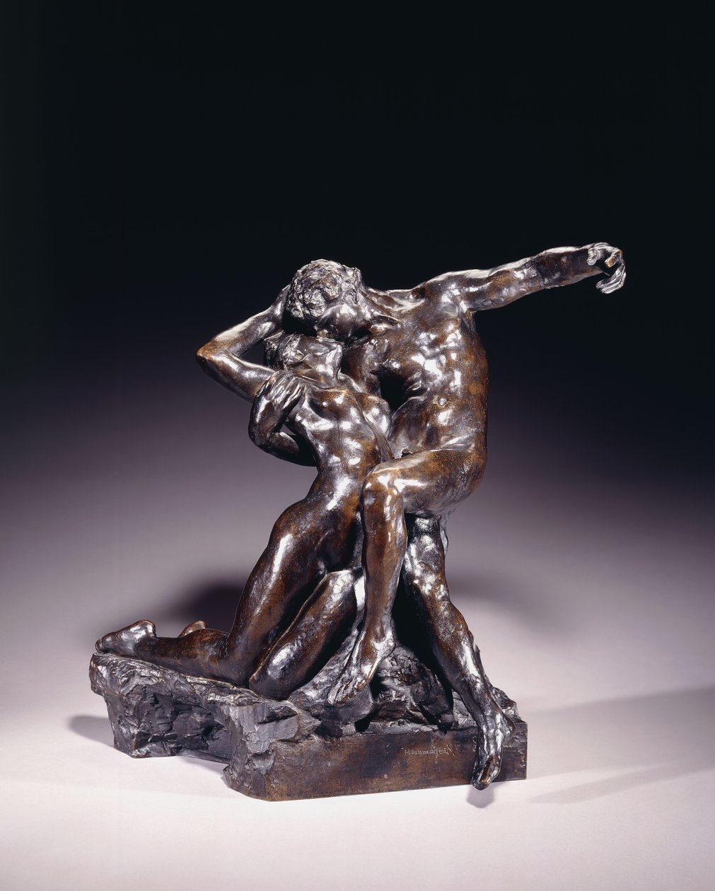 Den evige våren, første delstat, før 1892 av Auguste Rodin