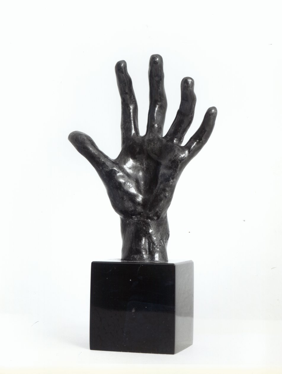The Hand, støpt av Georges Rudier, Paris (bronse) av Auguste Rodin