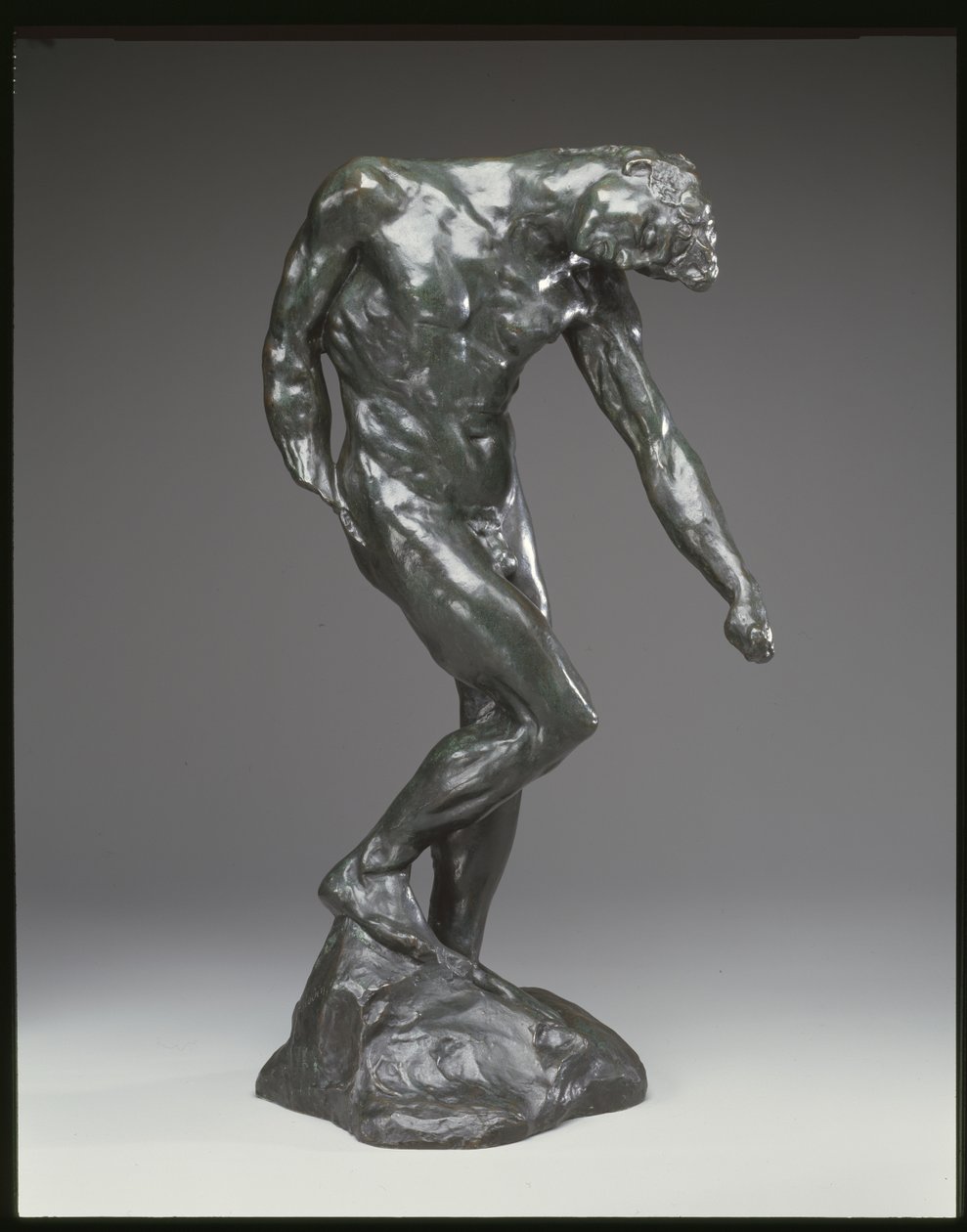 The Shade, eller Adam fra "The Gates of Hell" av Auguste Rodin