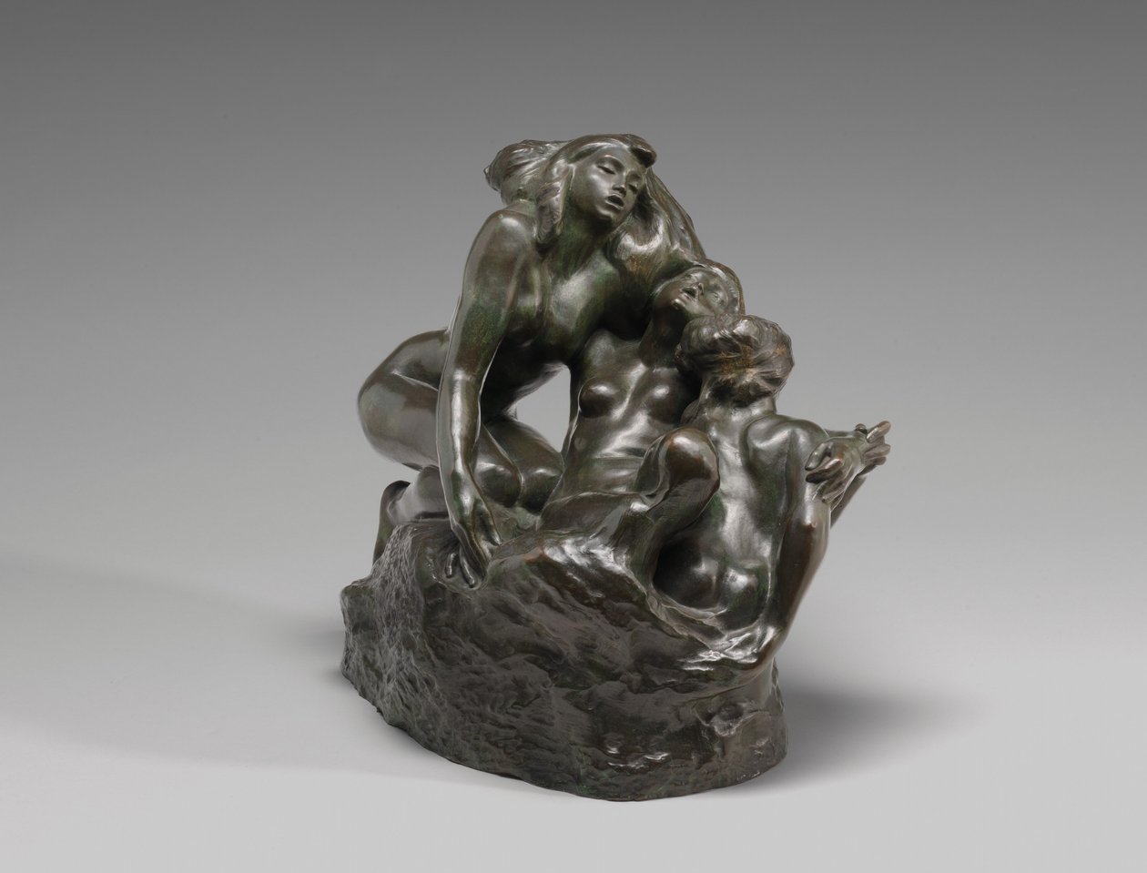 Sirenene, modell før 1887, støpt sannsynligvis 19001920. av Auguste Rodin
