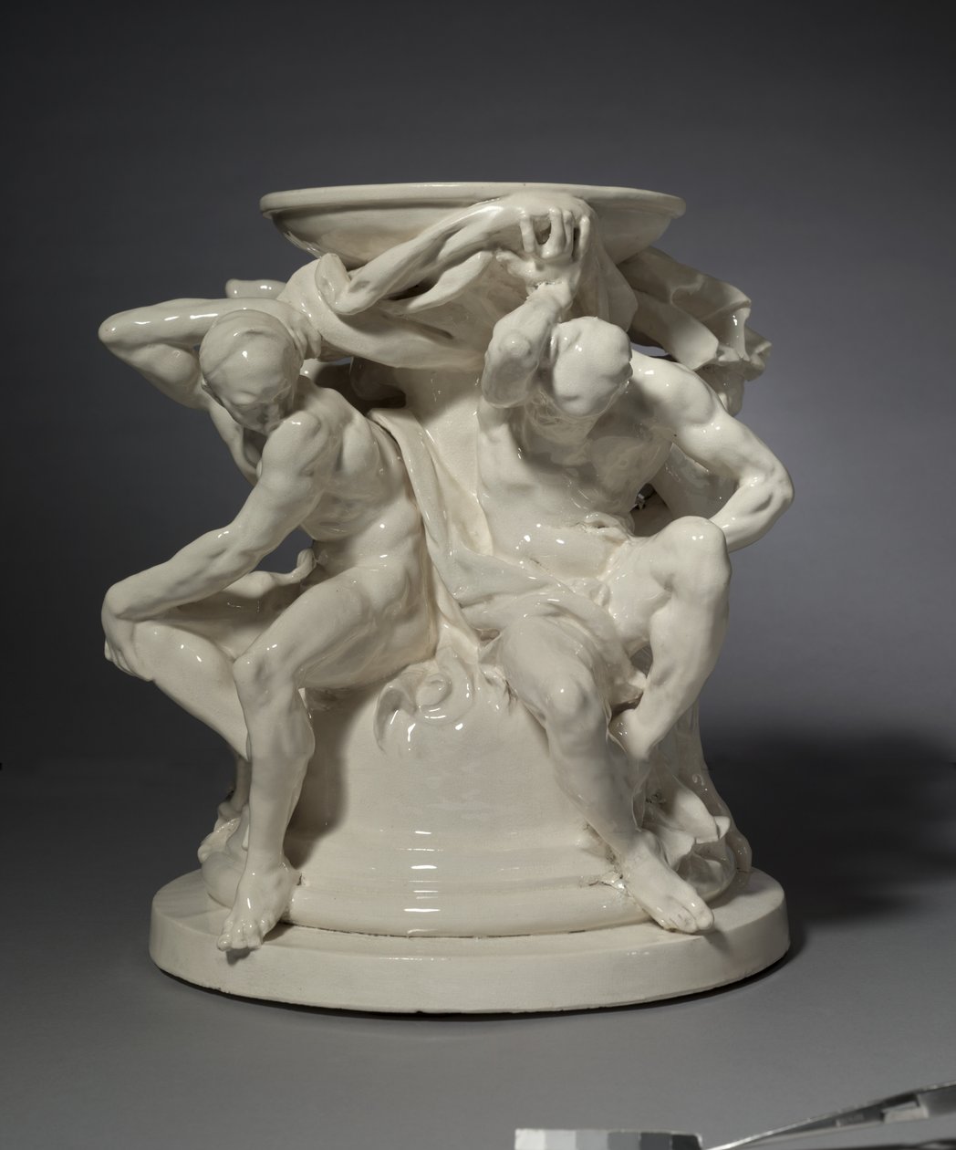 Titans, Support for a Vase, designet av Albert-Ernest Carrier-Belleuse av Auguste Rodin