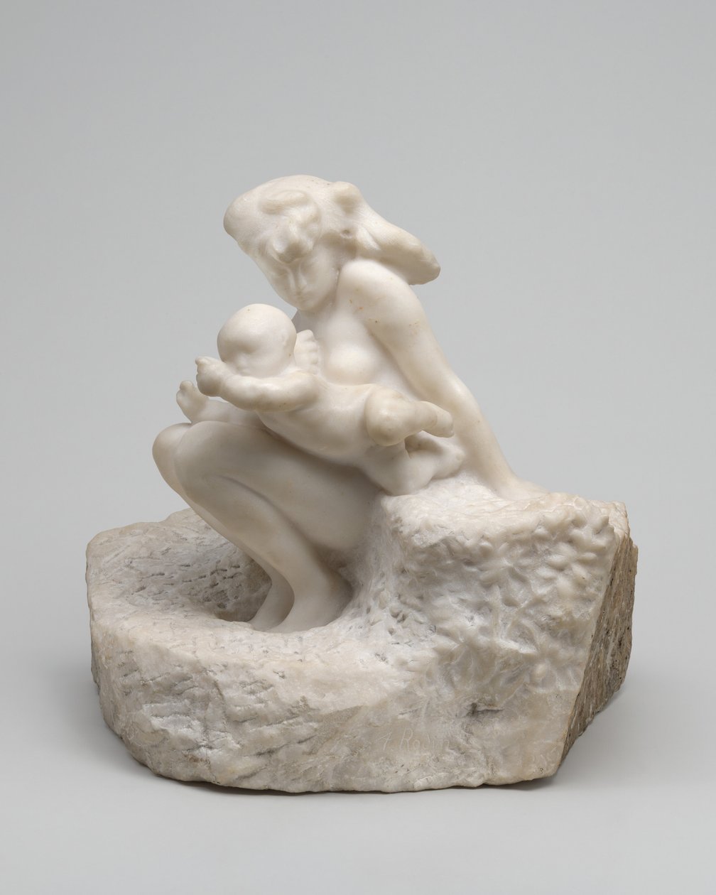 Woman and Child opprinnelig premiere Impression d'Amour, modell c. 1885, skåret ca. 1900-1901. av Auguste Rodin