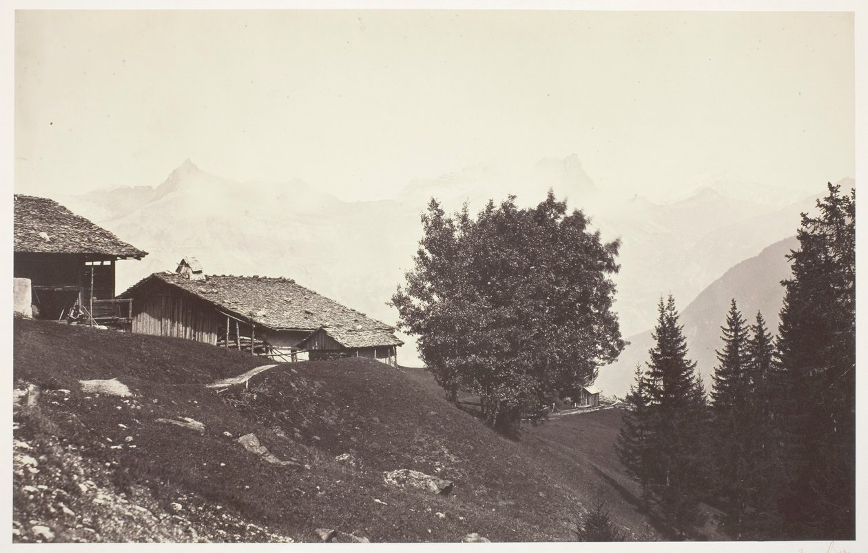Savoie 47, Le Buet og Rocks of Fis av Auguste Rosalie Bisson