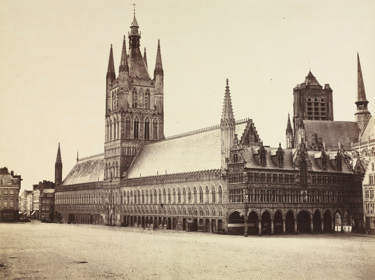 Ypres, Belgia, ca. 1855-1862. av Auguste Rosalie Bisson