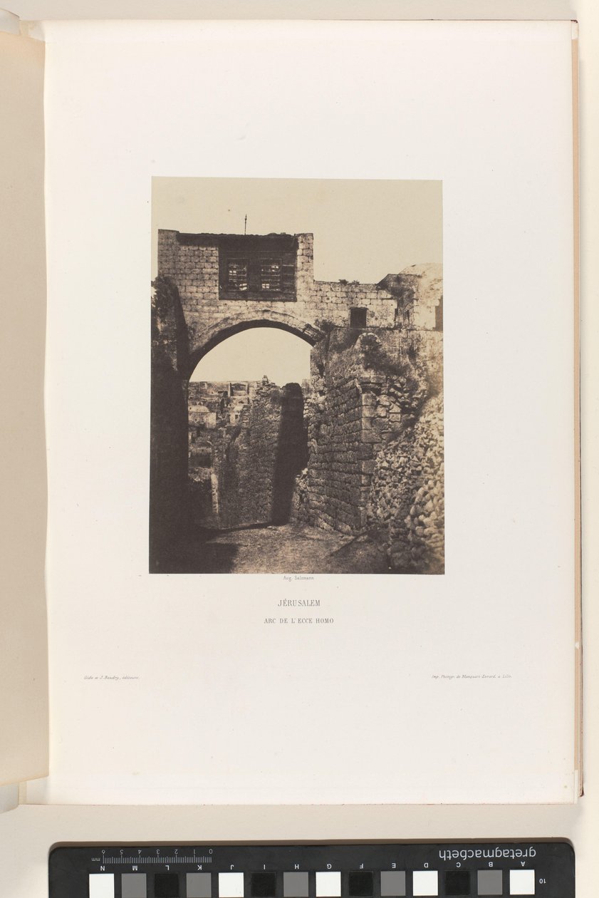 Boog van Ecce Man, Jeruzalem Jerusalem Arc de l