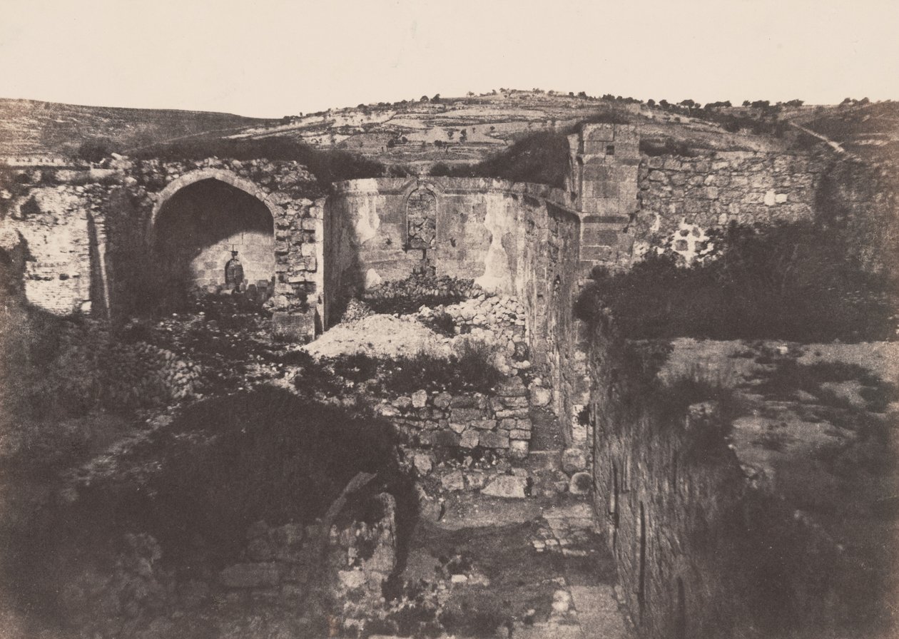 Jerusalem: Maria Magdalenas kirke, 1854 (bilde) av Auguste Salzmann