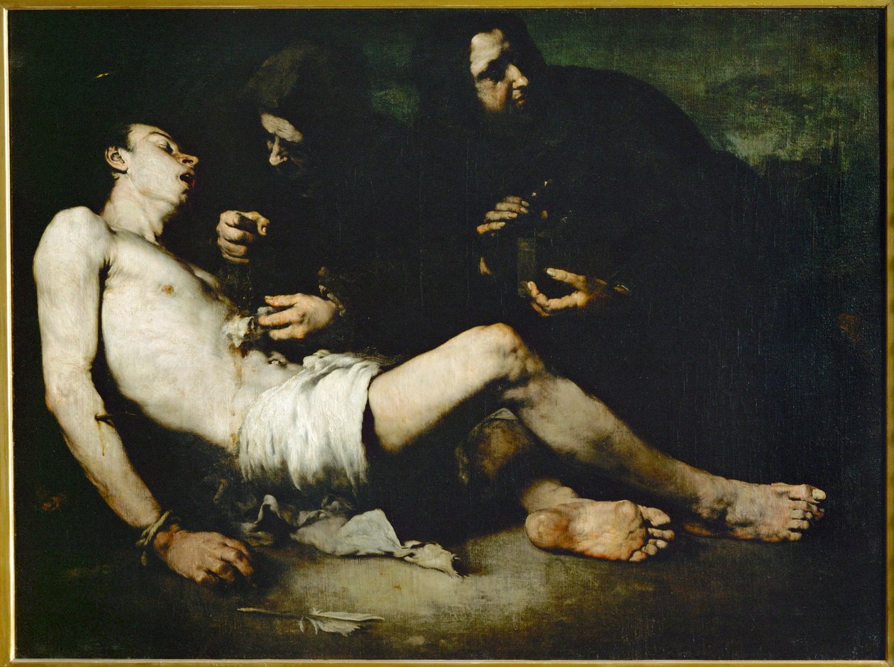 Sankt Sebastian av Auguste Theodule Ribot