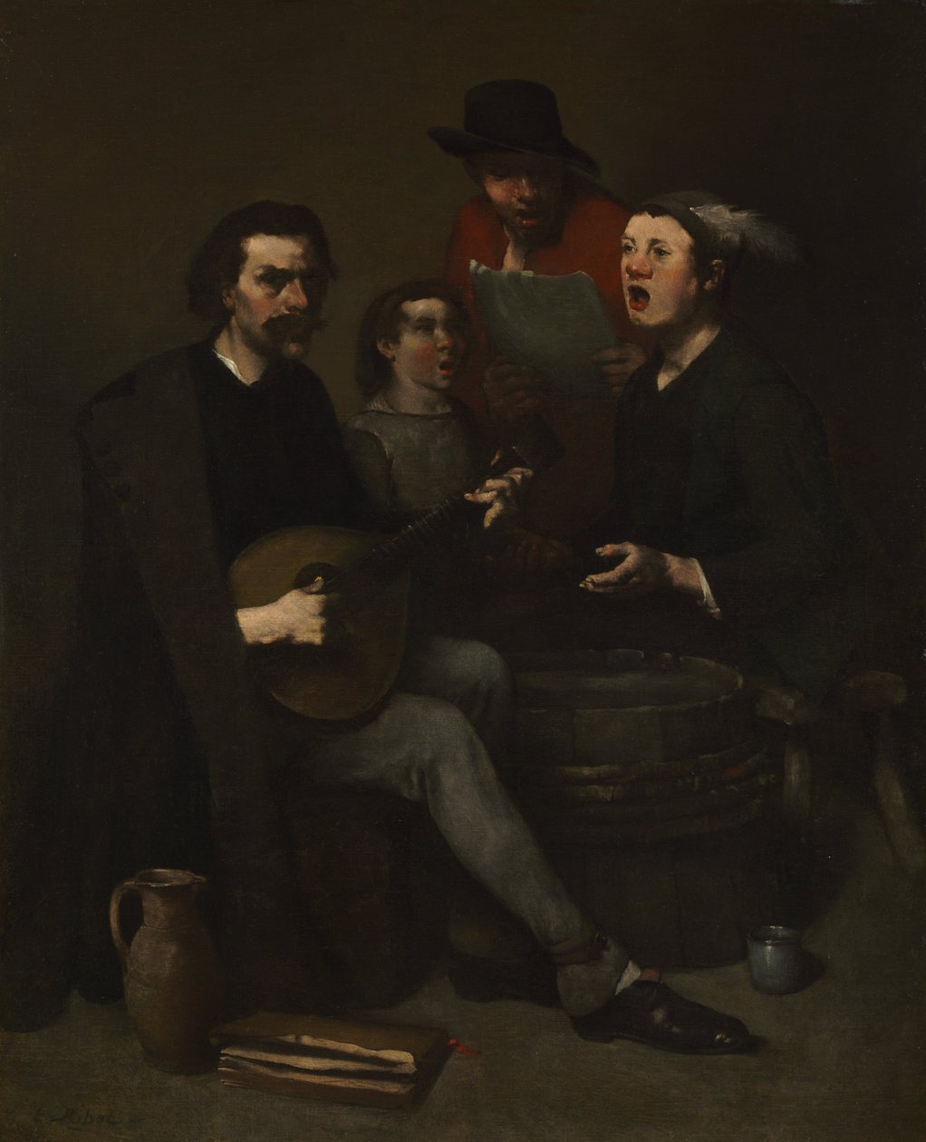 Sangere av Auguste Theodule Ribot