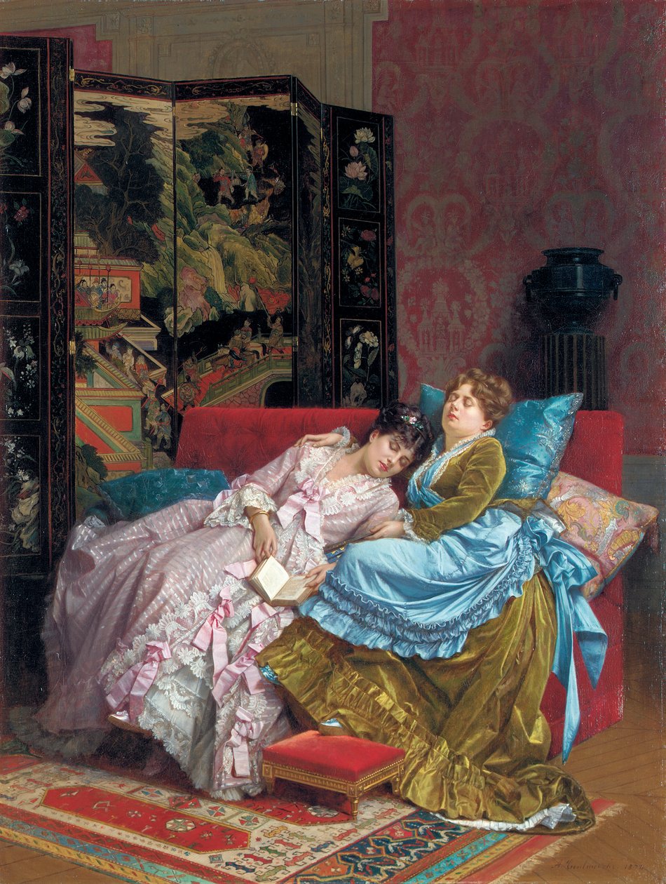 En ettermiddagsidyll av Auguste Toulmouche