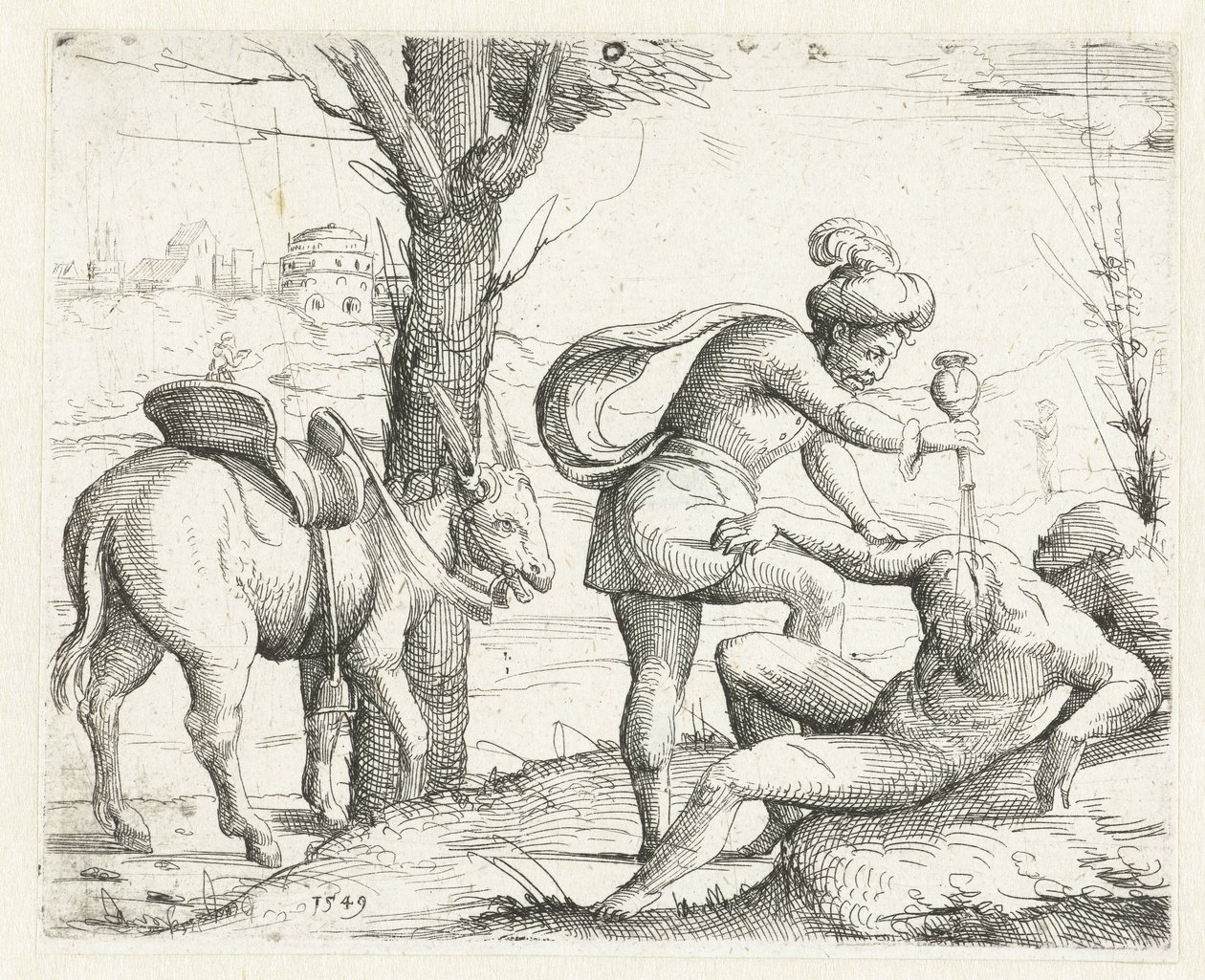 barmhjertige samaritan Gamle og nye testamente konkordans (serietittel) Concordants alt und news Testaments (serietittel) av Augustin Hirschvogel